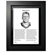 Brett Hull St. Louis Blues - Legends Line 12'' x 16'' Framed Photo
