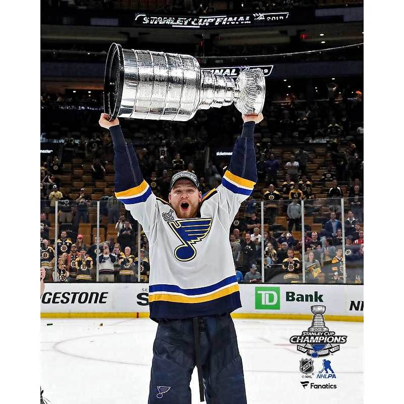 Colton Parayko St. Louis Blues Unsigned 2019 Stanley Cup Champions Raising Photograph