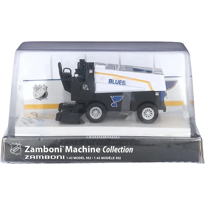 Zamboni miniature à l'échelle 1:43, autographiée par Jimmy Snuggerud des Blues de Saint-Louis