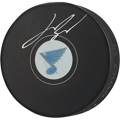 Jimmy Snuggerud St. Louis Blues Autographed Hockey Puck