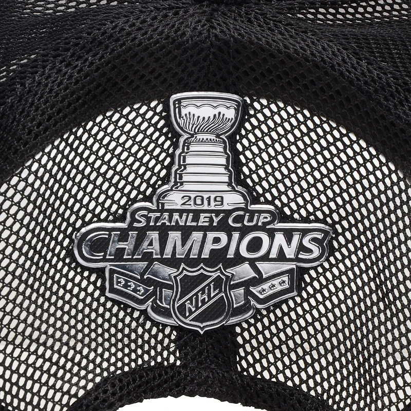 Jordan Binnington St. Louis Blues Autographed 2019 Stanley Cup Champions Locker Room Hat