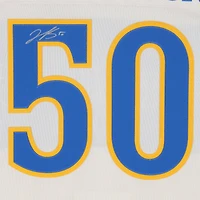 Maillot premium dédicacé par Jordan Binnington des Blues de St. Louis pour la Classique d'hiver 2025, couleur crème, Fanatics