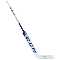 Bâton de hockey CCM Game Model autographié par Jordan Binnington des Blues de St. Louis avec inscription « 2019 SC Champs » - Édition limitée à 10 exemplaires