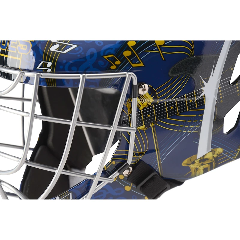 Jordan Binnington St. Louis Blues Autographed Replica Goalie Mask