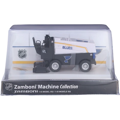 Zamboni moulée sous pression autographiée à l'échelle 1:43 de Jordan Kyrou des St. Louis Blues