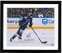 Justin Faulk St. Louis Blues Autographed 16" x 20" Opening Night Photograph with "STL Debut 10/2/19" Inscription - Limited Edition of 19