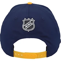 Casquette Snapback bleue autographiée Justin Faulk St. Louis Blues - Édition limitée à 20 exemplaires
