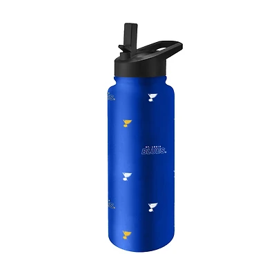 Bouteille de 34 oz (994 ml) « Steep and Repeat Quencher » de Logo Brands St. Louis Blues