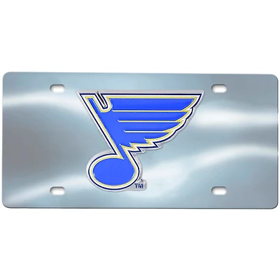 Plaque d'immatriculation moulée sous pression Logo Brands St. Louis Blues