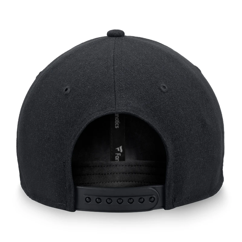 Casquette ajustable Fanatics noire pour homme St. Louis Blues Team Haze