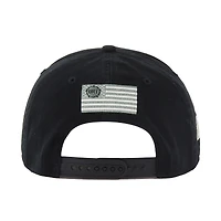 Casquette ajustable Hitch pour homme '47 Black St. Louis Blues OHT Military Appreciation Homeland Honor and Defend