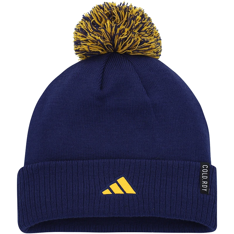 Men's adidas Blue St. Louis Blues COLD.RDY Cuffed Knit Hat with Pom