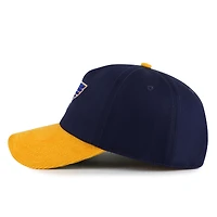 Casquette ajustable Burnett bleu marine/doré pour homme des St. Louis Blues American Needle