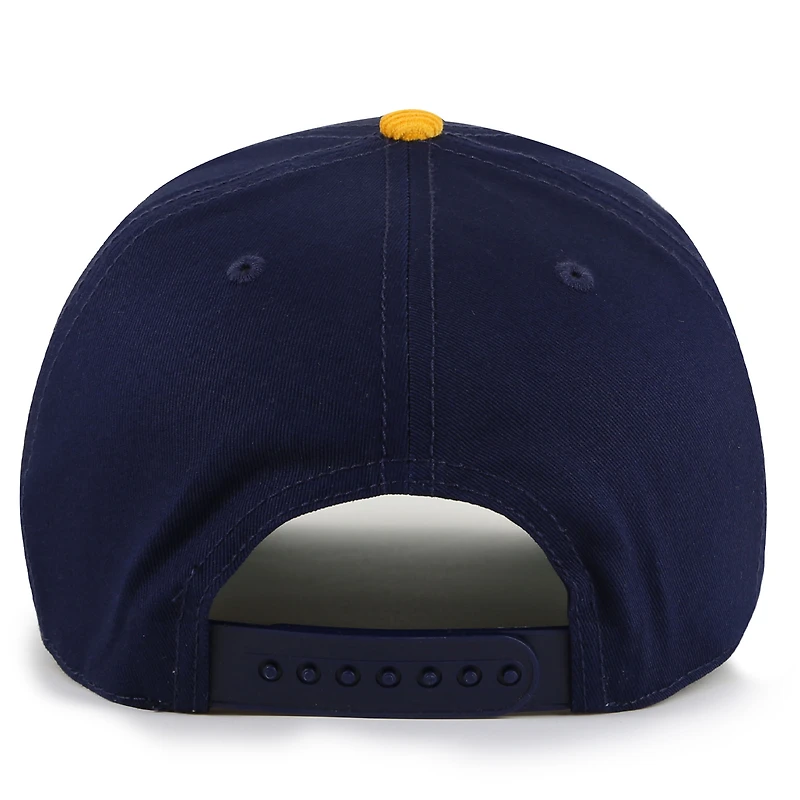 Casquette ajustable Burnett bleu marine/doré pour homme des St. Louis Blues American Needle