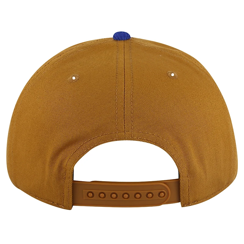 Casquette ajustable Burnett pour homme, couleur marron/bleu, des Blues de St. Louis, American Needle