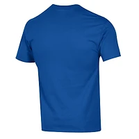 Men's Champion Royal St. Louis Blues Primary Logo T-Shirt