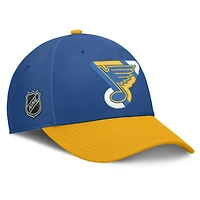 Men's Fanatics  Blue/Gold St. Louis Blues Flex Fit Hat