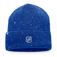 Bonnet en tricot à revers Pinnacle Authentic Pro Rink Fanatics bleu St. Louis Blues pour hommes