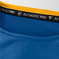 Men's Fanatics Blue St. Louis Blues Authentic Pro Rink Tech Long Sleeve T-Shirt