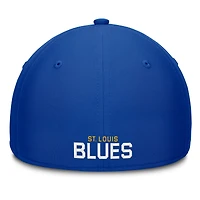 Casquette Fanatics bleue pour homme des Blues de Saint-Louis Core Elevated Speed Flex