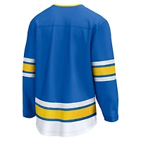 Maillot bleu Fanatics pour homme des Blues de Saint-Louis à domicile Breakaway