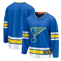 Maillot bleu Fanatics pour homme des Blues de Saint-Louis à domicile Breakaway