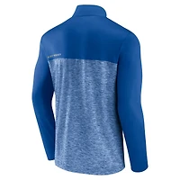 Men's Fanatics Blue St. Louis Blues Iconic Defender Quarter-Zip Jacket