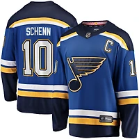 Maillot Fanatics Brayden Schenn pour hommes, bleu, St. Louis Blues Home Breakaway