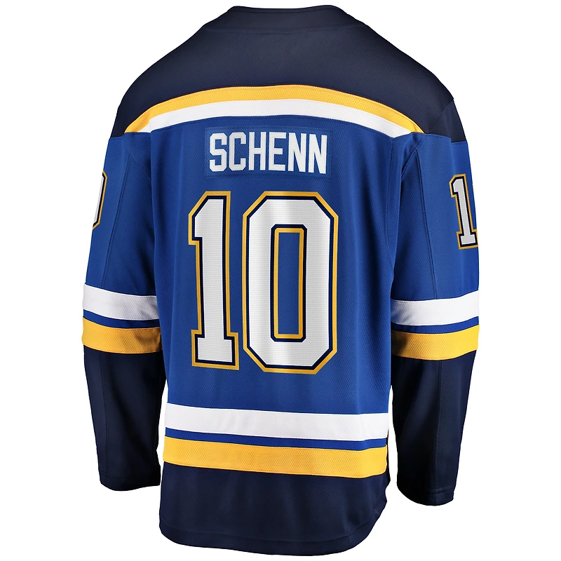 Maillot Fanatics Brayden Schenn pour hommes, bleu, St. Louis Blues Home Breakaway