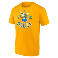 Men's Fanatics Colton Parayko Gold St. Louis Blues Special Edition 2.0 Name & Number T-Shirt