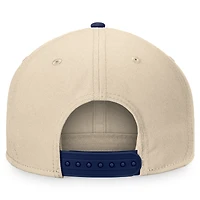 Men's Fanatics Cream/Navy St. Louis Blues Goalaso Snapback Hat