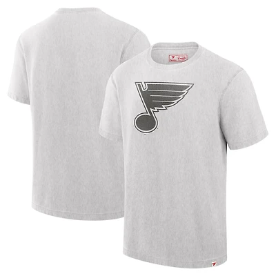 T-shirt pour homme Fanatics crème des Blues de St. Louis fabriqué au Canada