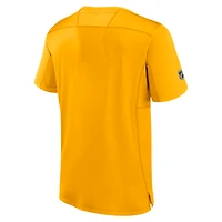 T-shirt Fanatics Gold Authentic Pro Tech pour homme des Blues de Saint-Louis