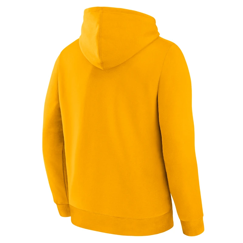 Men's Fanatics Gold St. Louis Blues Half Wall Legacy Hoodie