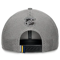 Men's Fanatics Gray St. Louis Blues Authentic Pro Home Ice Trucker Adjustable Hat