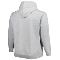 Men's Fanatics Heather Gray St. Louis Blues Special Edition 2.0 Big & Tall Wordmark Pullover Hoodie