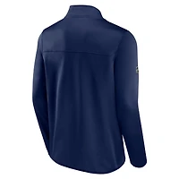 Veste entièrement zippée Fanatics Navy St. Louis Blues Authentic Pro pour hommes