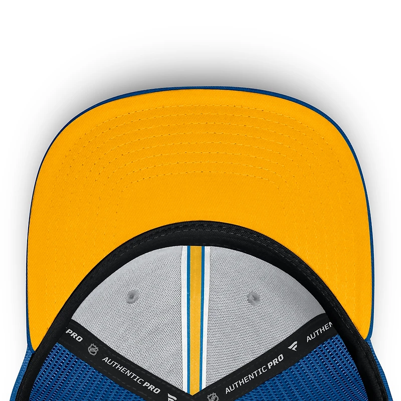 Men's Fanatics Navy St. Louis Blues Authentic Pro Home Ice Trucker Adjustable Hat