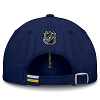 Men's Fanatics Navy St. Louis Blues Authentic Pro Prime Adjustable Hat