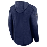 Men's Fanatics  Navy St. Louis Blues Authentic Pro Rink Lightweight Pullover Hoodie