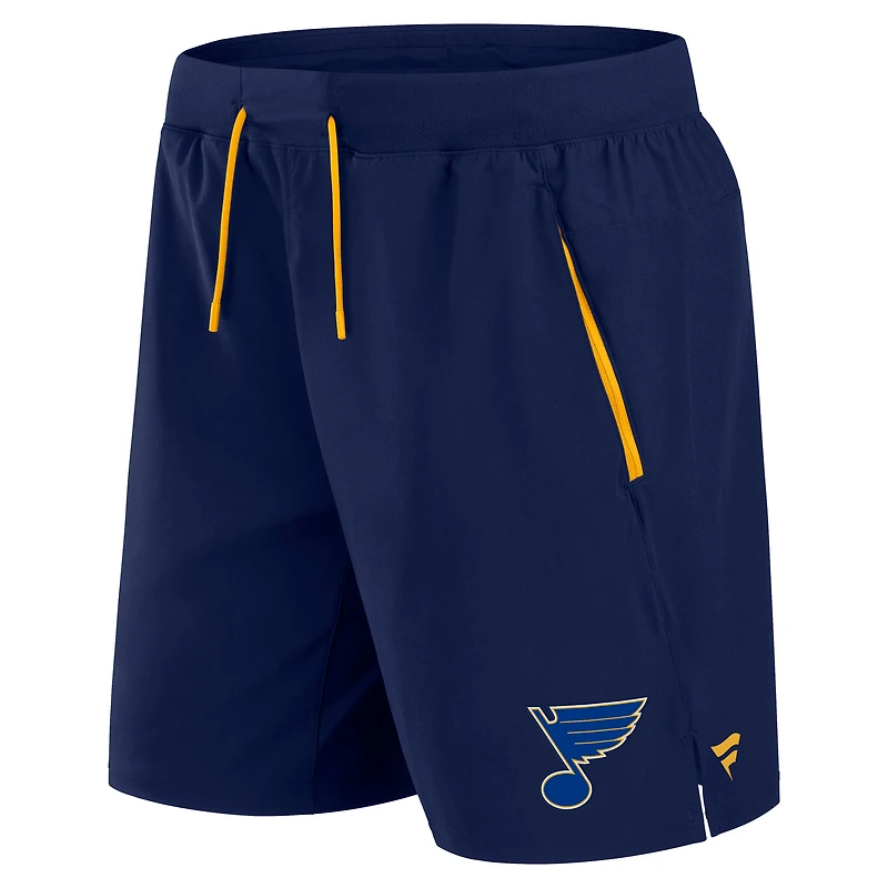 Men's Fanatics  Navy St. Louis Blues Authentic Pro Rink Performance Shorts