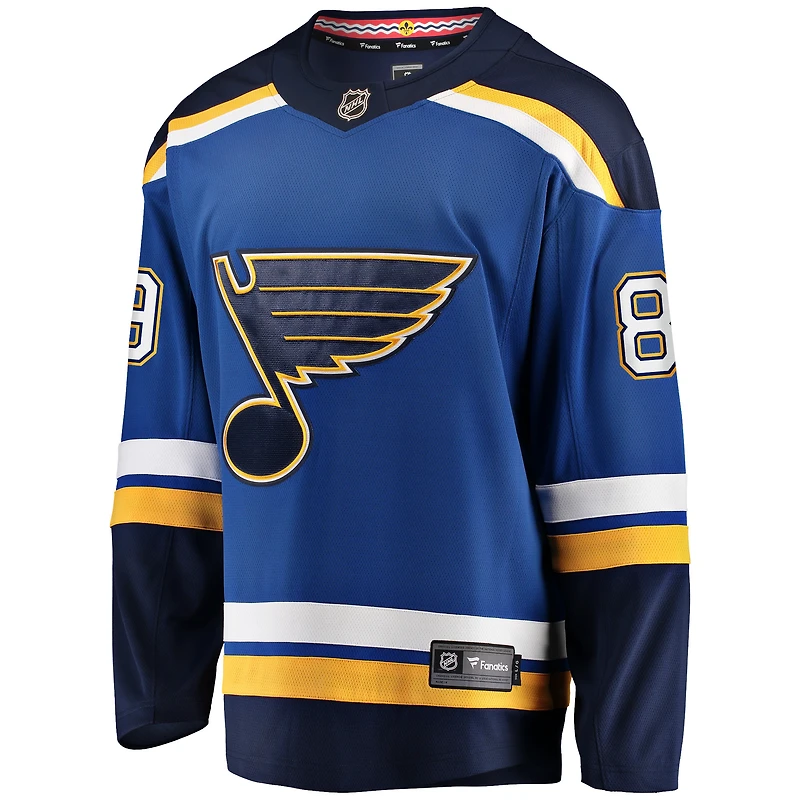 Maillot de joueur échappé à domicile Fanatics Pavel Buchnevich bleu des St. Louis Blues pour hommes