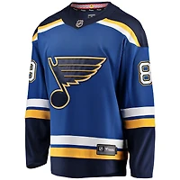 Maillot de joueur échappé à domicile Fanatics Pavel Buchnevich bleu des St. Louis Blues pour hommes