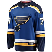 Men's Fanatics Sammy Blais Blue St. Louis Blues Home Breakaway Jersey