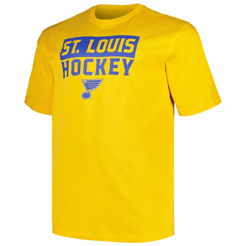 Ensemble de 2 t-shirts Fanatics St. Louis Blues Big & Tall pour hommes