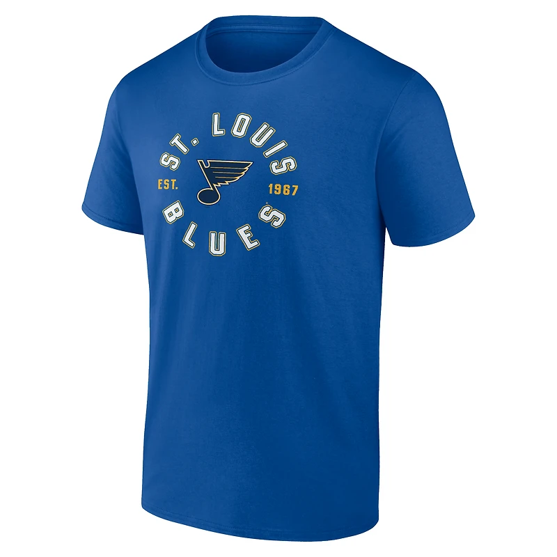 Pack combiné de t-shirts Fanatics St. Louis Blues Serve pour hommes