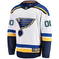 Hommes fanatiques de marque White St.Louis Blues Breakaway - Maillot personnalisé