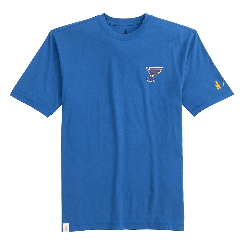 T-shirt Spencer chiné Royal St. Louis Blues pour homme de Johnnie-O