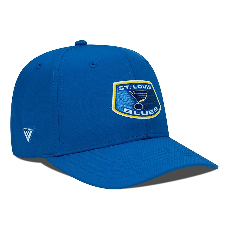 Casquette Rise Skylight Flex pour homme de Levelwear Royal St. Louis Blues