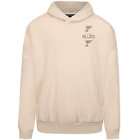 Sweat à capuche imprimé St. Louis Blues Contact Stamp pour homme de Levelwear Cream